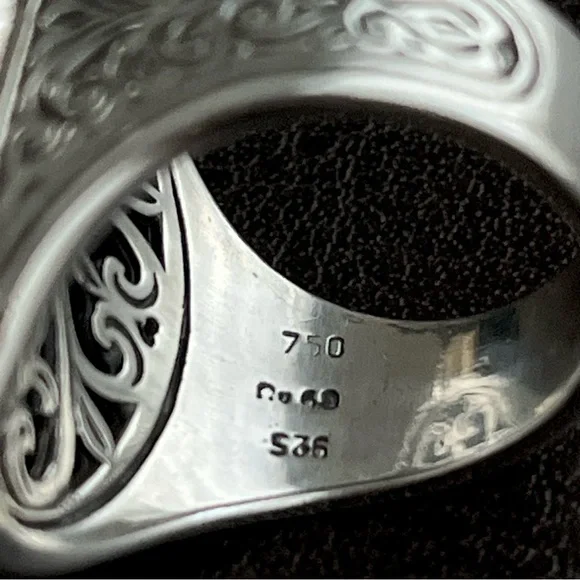 Konstantino 18k gold and sterling silver ring - Picture 13 of 15